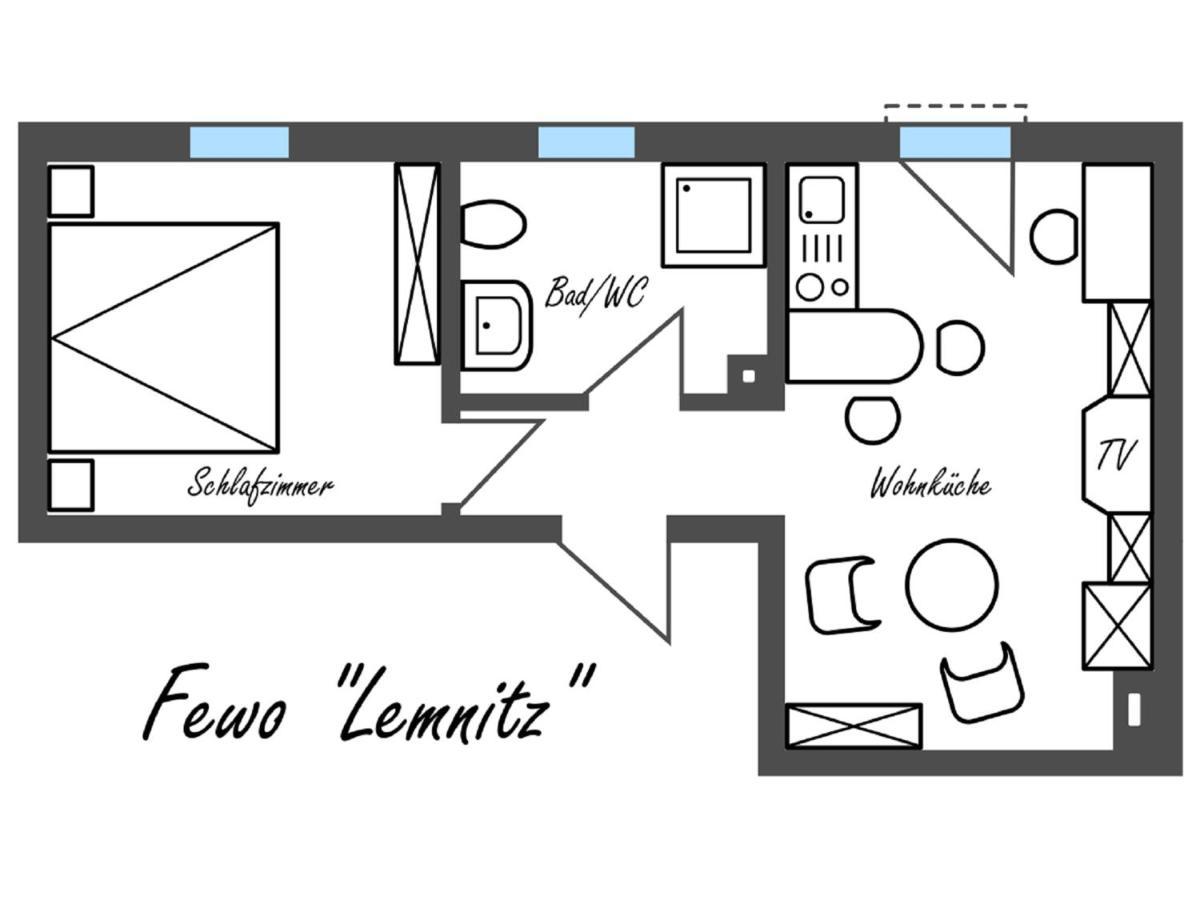 Feriengut Dietzsch Apartment Poritzsch Ruang foto